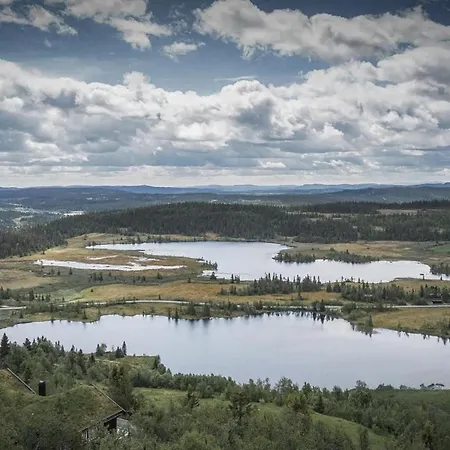 Feriehus Timber With Panoramic Views At Spatind Etnedal