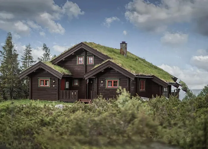 Timber With Panoramic Views At Spatind Etnedal